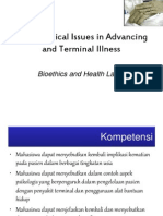 Psychological Issue in Advancing and Terminal Illness2012