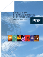 Barriers to Energy Efficiency Review and Policy Guidance