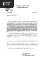 Character Statement Template for Army | PDF