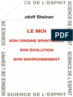Rudolf Steiner - Le Moi Son Origine Spirituelle, Son Évolution, Son Environnement - GA 107 PDF
