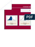 Standard Normal Distribution Calculator