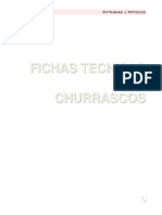 Fichas técnicas de churrascos