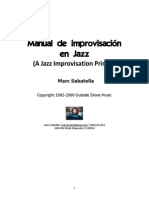 Un Manual de Improvisaci n en Jazz - Marc Sabatella