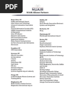 NUAIR's Partners