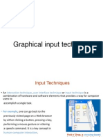 Graphical in Put Techniques