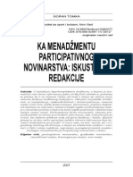 Ka Menadzmentu Participativnog Novinarstva