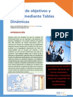 Control de Objetivos y Alertas Mediante Tablas Dinámicas