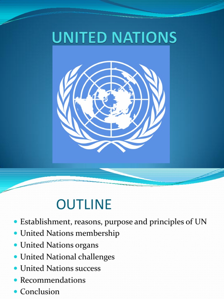 United Nations Presentation | PDF | United Nations | International ...