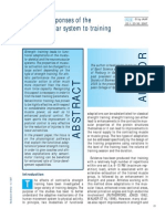 _Adaptive Responses of the Neuromuscular Systems to Training