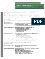 Resume Hochschild 2014