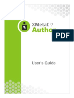 XMetaL Author Enterprise User's Guide