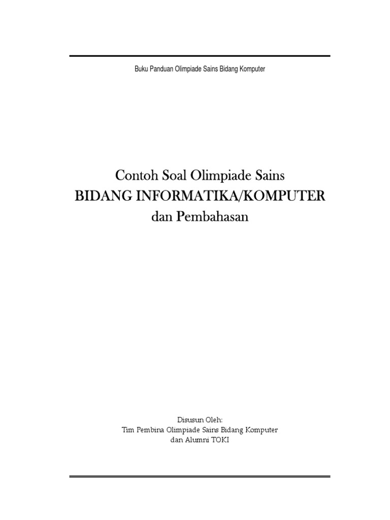 Contoh Soal Pembahasan