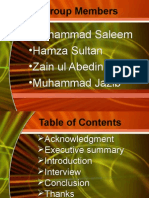 Muhammad Saleem - Hamza Sultan - Zain Ul Abedin - Muhammad Jazib