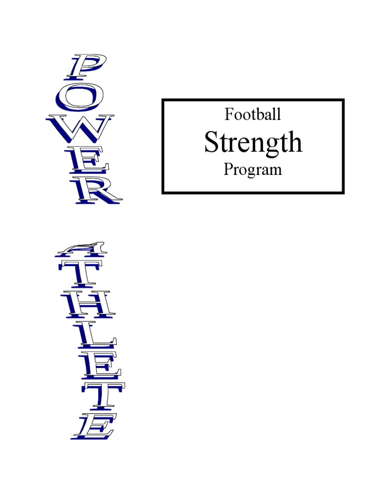 Strength Program PDF Flexibility (Anatomy) Weight Training