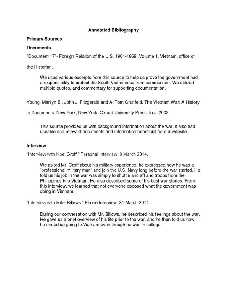 Annotated bibliography mla picture