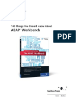 100 Things You Should Know About ABAP WorkBench By Abdulbasıt Gülşen