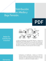 Redes de Distribución Industrial en Media y Baja