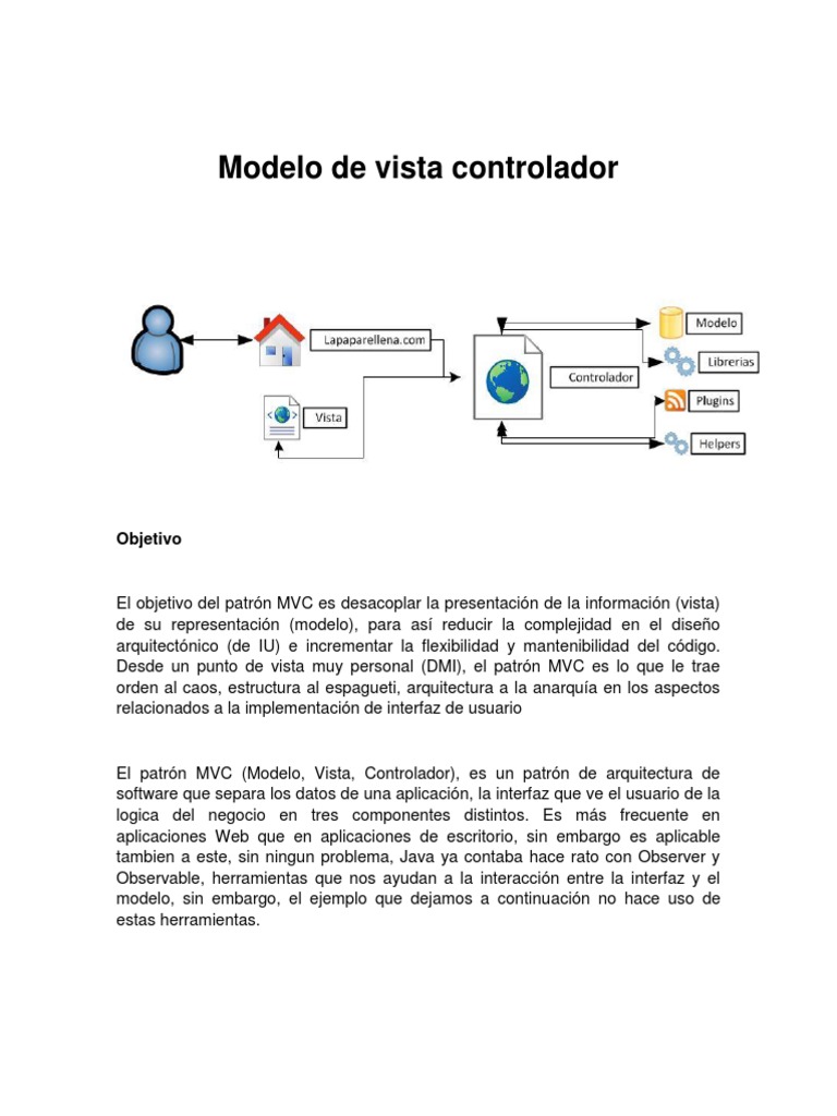 MVC | Descargar gratis PDF | Modelo – Vista – Controlador | Java ...