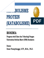 Materi Biokimia-Metabolisme Protein (Katabolisme)