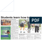 Students learn how to become coaches of the future (The Star, April 16, 2014)
