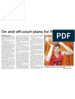 On and Off-Court Plans For Rams Centre (The Star, March 19, 2014)