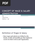 Download Concept of Wage  Salary Administration by amit_wani SN21894951 doc pdf
