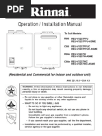 Download Water Heater Rinnai 3237 Installation Manual by Concordeus Meyselva Setyaranto Nugroho SN218954235 doc pdf