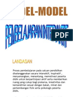 Model Pembelajaran