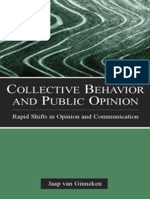 Sammentræf frill Højttaler Collective Behavior and Public Opinion | PDF | Sociology | Survey  Methodology