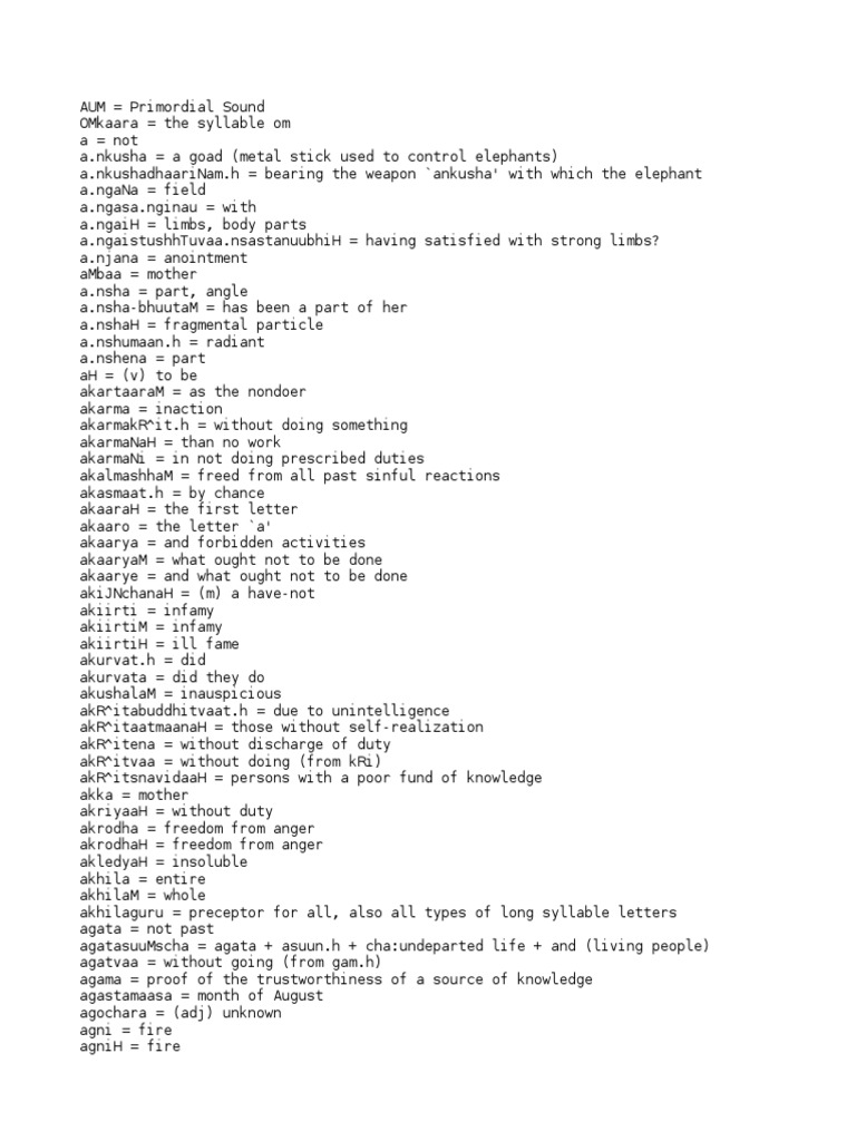 Sanskrit Dictionary, 49 OFF gbutaganskij.ru