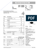 HiPerRFTM Power MOSFET Technical Specifications
