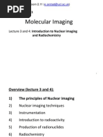 UCL CHEM2601 Imaging L3-4 (Nuclear Imaging & Radiochemistry)