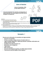 UCL CHEM2601 Nucleic Acids Lectures