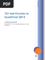 101 New Features in SharePoint 2013