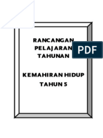 Rancangan Pelaj Aran Tahunan Kemahiran Hidup Tahun 5