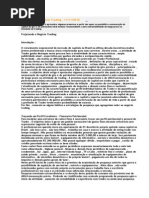 Projetando o Negócio Trading