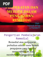 Download Pendekatan Dan Metode Dalam Pengajaran Remedial by Joe Ned SN218983039 doc pdf