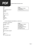 Shell Programming Examples