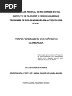 Trapos formosos - o vestuário na quimbanda