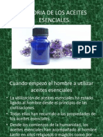 Historia de Los Aceites Esenciales