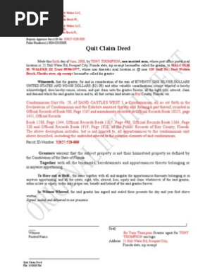 Quit Claim