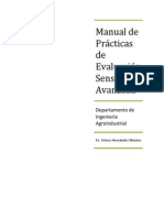 Manual de Prácticas de Evaluación Sensorial Avanzada