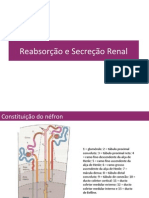 Reabsorção e Secreção