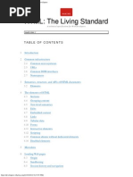 HTML_ the Living Standard - Edition for Web Developers