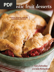 Rustic Fruit Desserts - Apple Crisp With Brandy Soaked Currants Recipe