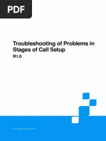 GSM RNO Subject-Troubleshooting of Problems in Stages of Call Setup_R1.0_20130311