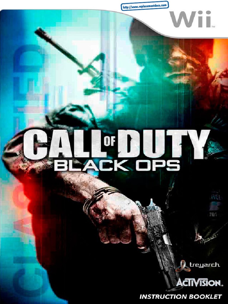 Call of Duty Black Ops Manual WII Wii Computing And