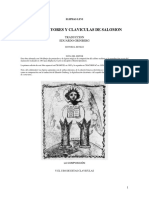 Claves Mayores y Claviculas de Salomon