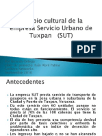 Cambio cultural Servicio Urbano de Túxpan