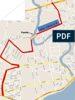 Mapas de nuevas rutas propuestas para el Servicio Urbano de Túxpan